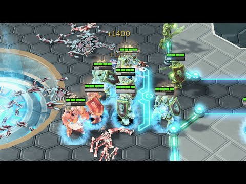 50% Damage Reduction With This Hero Line Wars Build!