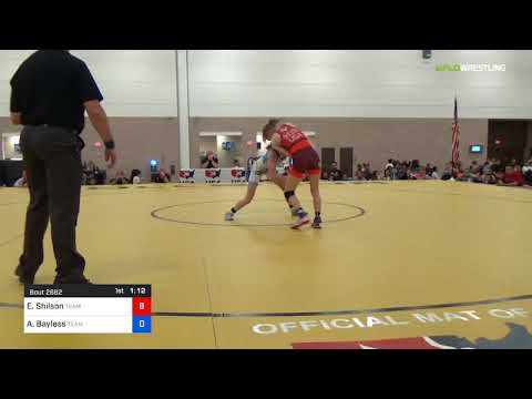 2018 Women's National /UWW Cadet Women Finals 43 RR Rnd 1 - Emily Shilson (Team) Vs. Ava Bayless (