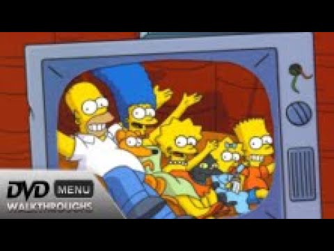 The Simpsons 5th Season (1993-94, 2004) DvD Menu Walkthrough