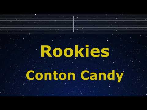 Karaoke♬ Rookies - Conton Candy 【No Guide Melody】 Instrumental, Lyric Romanized