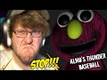 DON T STEAL ELMO S PADDLES Almo S Thunder Baseball Sesame Street Horror Game