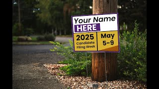 2025 Candidate Workshops recording with Snohomish County Elections