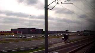 preview picture of video 'Highspeedtrain Schiphol Airport to Rotterdam Central'
