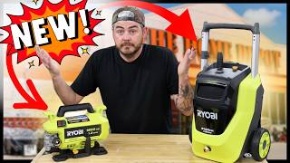 New RYOBI Pressure Washers at Home Depot! - 2100psi VS 1800p
