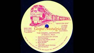 &quot;War On Sin&quot; (Original) Evelyn Turrentine-Agee