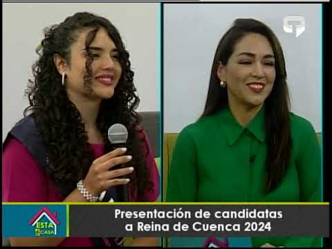 Daniela León, María José Barzallo Cordero y Josselyne Rodas, candidatas a Reina de Cuenca 2024