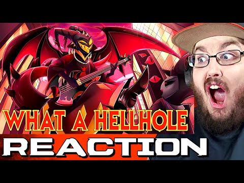 SINNER ADAM SONG - What a Hellhole | Hazbin Hotel Animatic【Song By MilkyyMelodies‬】REACTION!!!