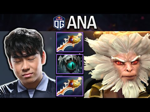 OG.ANA MONKEY KING WITH DOUBLE DIVINE RAPIER - DOTA 2 7.30 GAMEPLAY