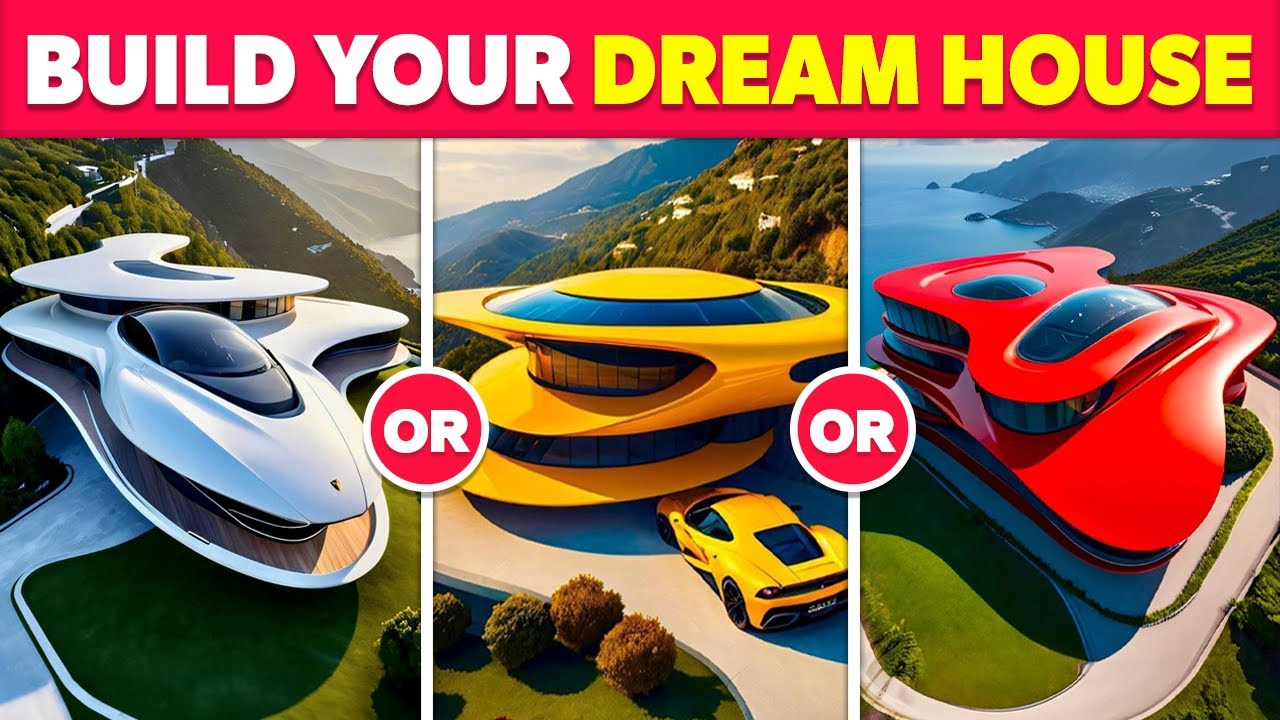 Would You Rather - Build Your Dream House 🌈🏠💭 Quiz Blitz
