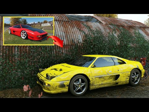 Thumbnail for Forza Horizon 4: Rebuilding Cars Ferrari F355 Berlinetta Realistic Gameplay by Ferrari, Supercar, Berlinetta, Luxury car, Sports car, Ferrari F355, Car, Truck, Muscle car