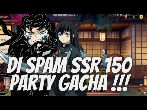 GACHA PARTY 150X AUTO B 14 MUICHIRO NEXT KONTEN INI SIH ❗❗ - DS: BLADE OF HASHIRA