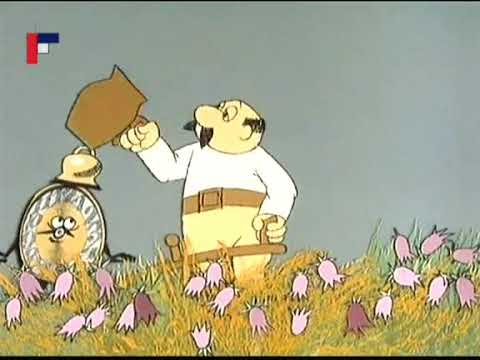 Sedem výmyselných budíkov  2  -   Pán, budík a lúka /  Animovaný / Rozprávka