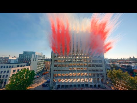 Trade Fair Evening Fireworks & Drone Mix