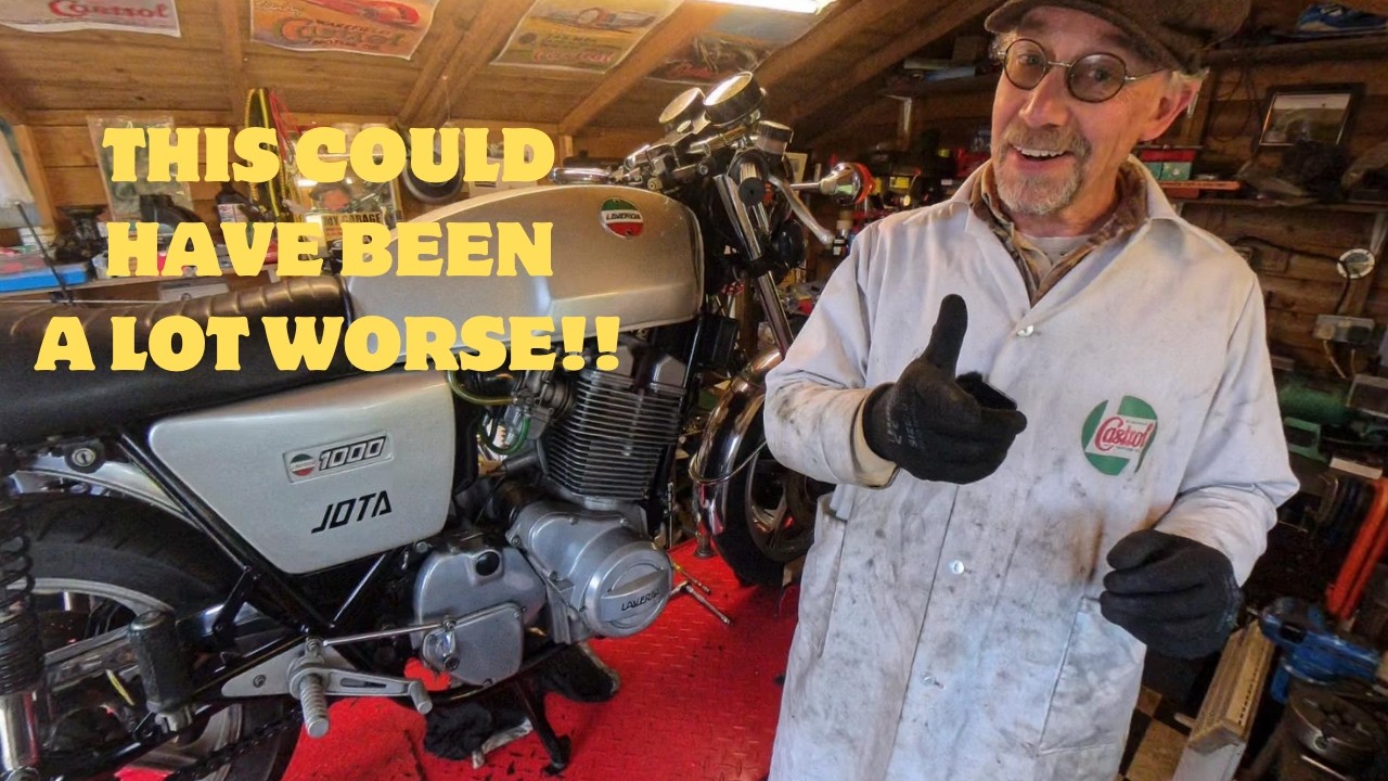 Laverda Jota Service and Repair, part 1