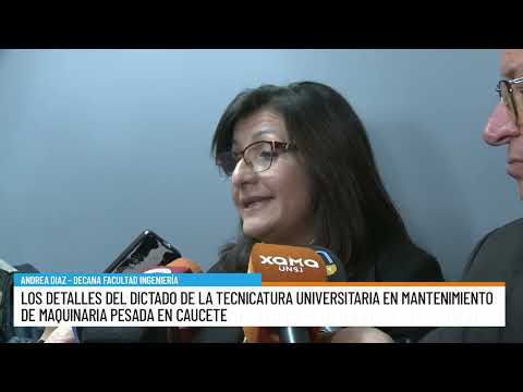 Caucete implementará la Tecnicatura en Mantenimiento de Maquinaria Pesada