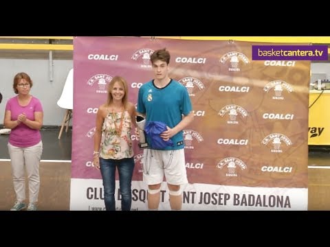 Highlights RUBÉN LÓPEZ de La TORRE (´02) Real Madrid.- MVP Torneo U16M Sant Josep (BasketCantera.TV)