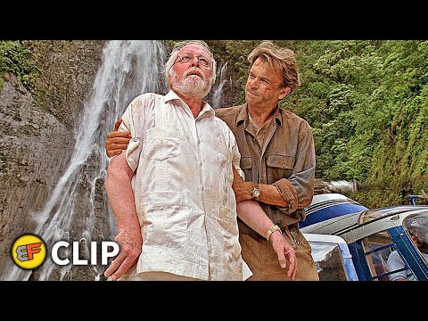 Ending Scene | Jurassic Park (1993) Movie Clip HD 4K