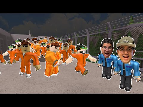 PRENDEMOS TODO MUNDO DA CIDADE NA PRISÃO DE SEGURANÇA MÁXIMA E DEU TUDO ERRADO! - Roblox My Prison