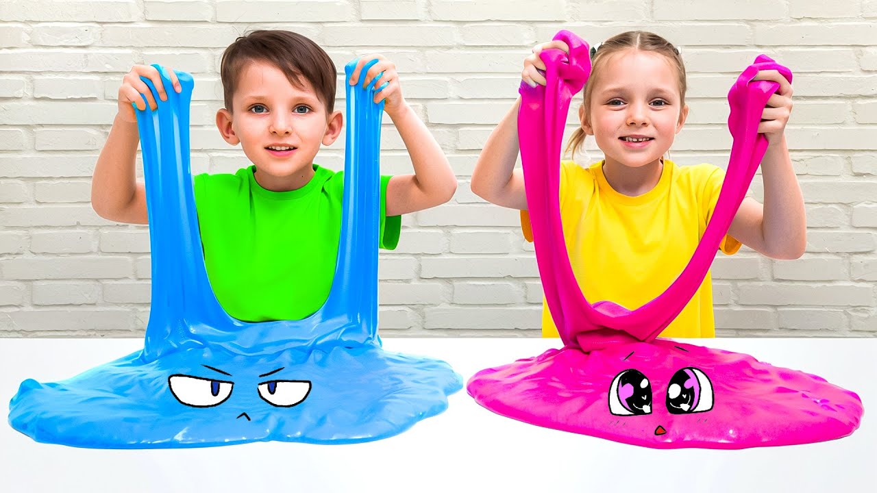 Who Made the Best Slime? A Fun Story with a Colorful Surprise!