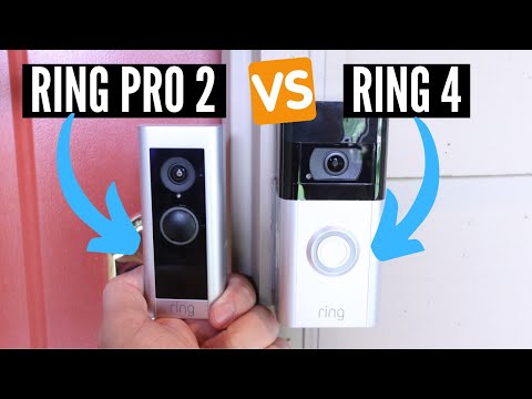 Ring Pro 2 vs Ring 4 Video Doorbell