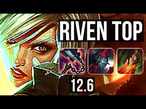 RIVEN vs VLADIMIR (TOP) | Rank 1 Riven, Quadra, 1.5M mastery, Dominating | BR Challenger | 12.6