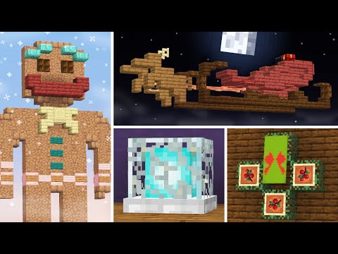 Ultimate Minecraft Christmas Build Hacks