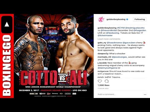 DANNY GARCIA, ERROL SPENCE JR, MIKEY GARCIA, JESSIE VARGAS ALL "TURNED DOWN" MIGUEL COTTO FIGHT LOL