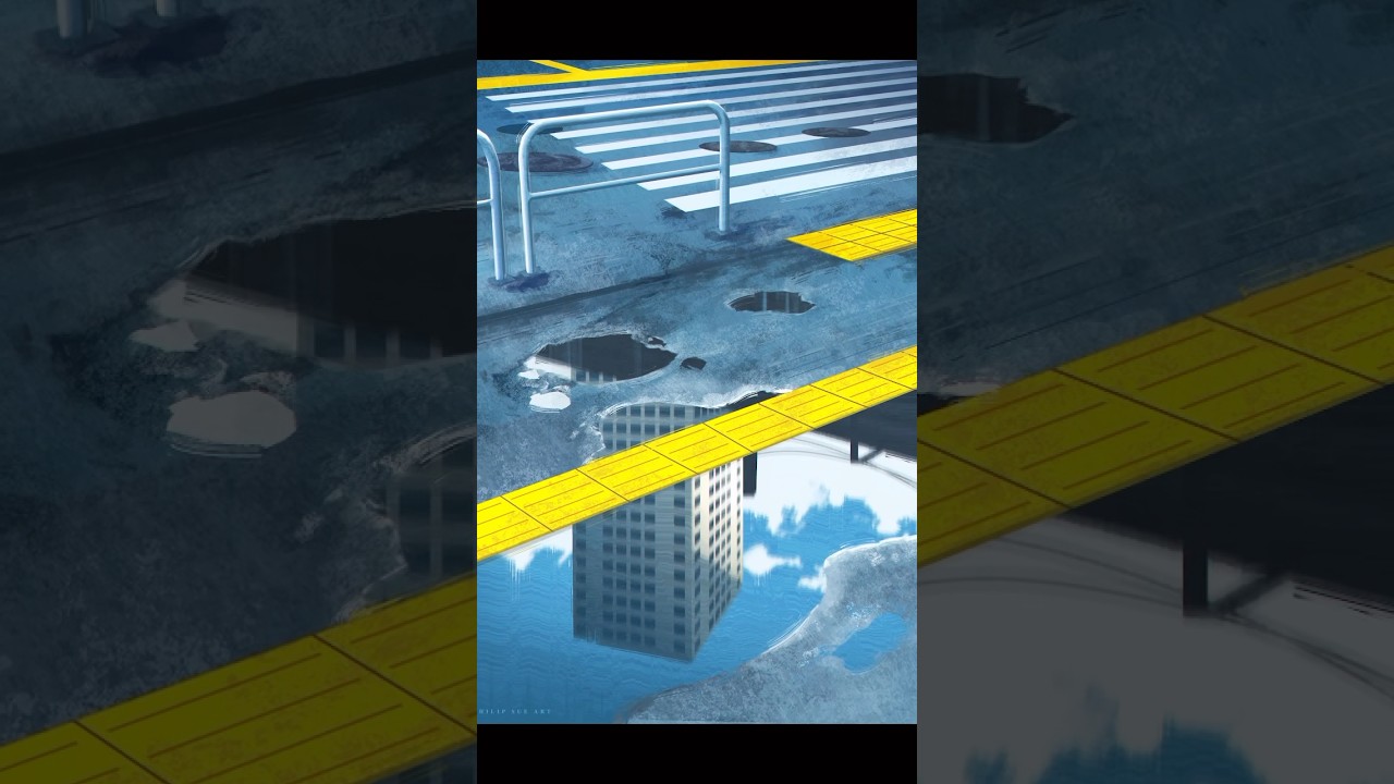 Reflection ✨ Tutorials and brushes are on my patreon! #illustration #digitalpainting #arttutorial