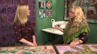 Quilters Newsletter TV: Quilts from India with Luana Rubin of eQuilter