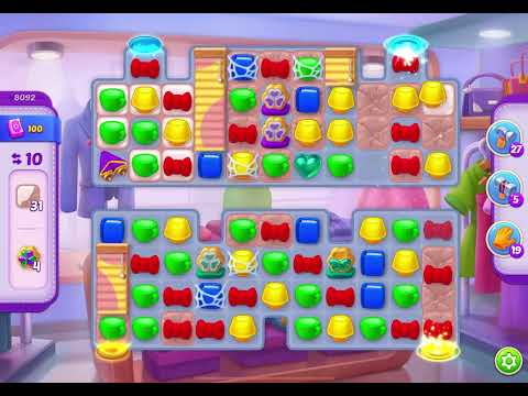 HomeScapes Level 8092 no boosters (18 moves)