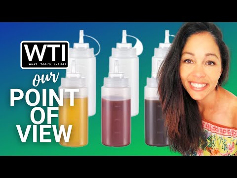 U-Taste 16 OZ Condiment Squeeze Bottles - WTI product video review