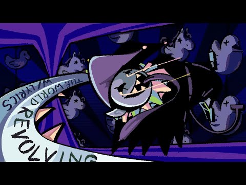 THE WORLD REVOLVING WITH LYRICS | DELTARUNE COVER (Feat. @JKBisms)
