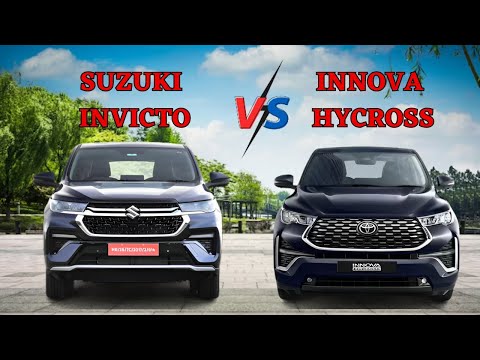 Suzuki Invicto Vs Innova Hycross Comparison | invicto vs hycross | car comparison | antique auto car