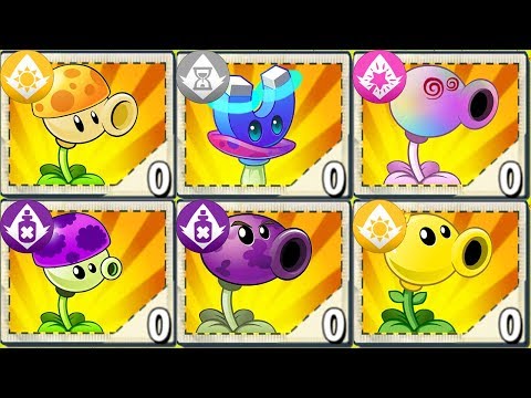 Plants vs. Zombies 2 - All Plants LEVEL 999999 Power-Up in The Dark-Ages!