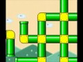 Super Mario New Worlds Screen Scrolling Pipes