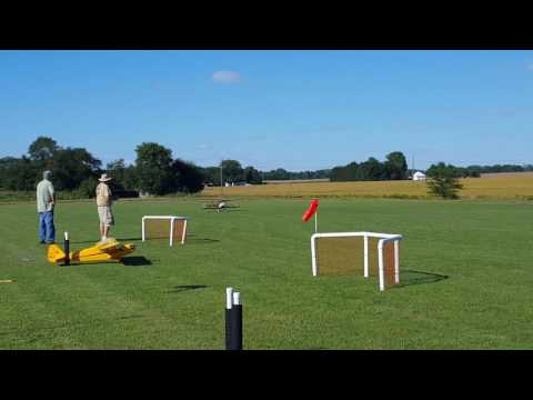 1/4 scale Dehavilland Airco DH2 crash on Maiden