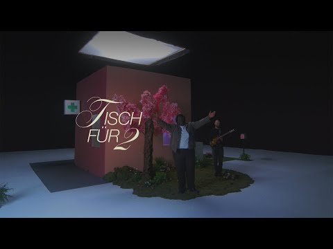 Blumengarten - tisch für zwei