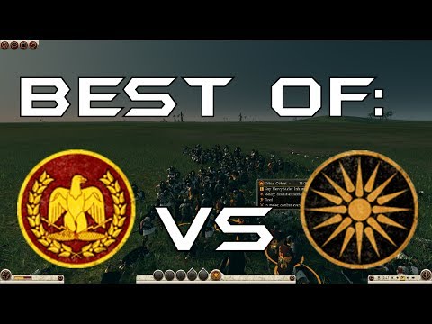 Rome: Total War 2 Massive Battles - 4 Urban Cohorts vs 4 Sons of Zeus Infantry [Ultra/1080p]