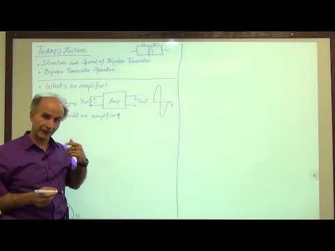 Razavi Electronics 1, Lec 13, Bipolar Transistor Structure & Operation