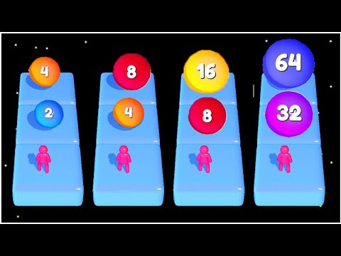 Jelly Man 2048 - Gameplay Walkthrough - Max Levels (Part 1)