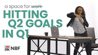 Hitting Q2 Goals in Q1 with the Urban Desk | National Business Furniture