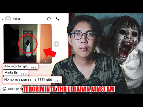 TEROR MINTA THR LEBARAN JAM 3 AM 😱 | CHAT HISTORY HORROR SERAM