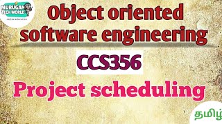 Download the video "Project scheduling in object oriented software engineering tamil||CCS356||OOSE."