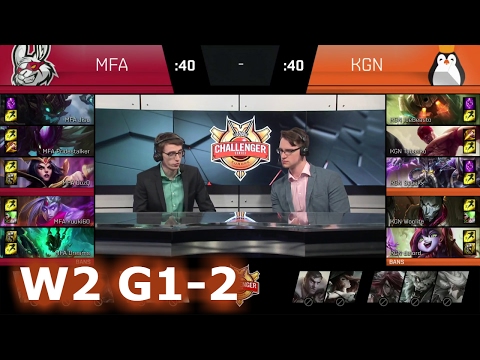Misfits Academy vs Kinguin | Game 2 S7 EUCS Spring 2017 Week 2 | MSF vs KNG G2