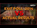 Exit Poll Results 2024 : How Accurate Were They In 2014 And 2019 Lok Sabha Polls? - Video