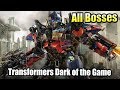 Transformers Dark of the Moon The Game - All Bosses HD