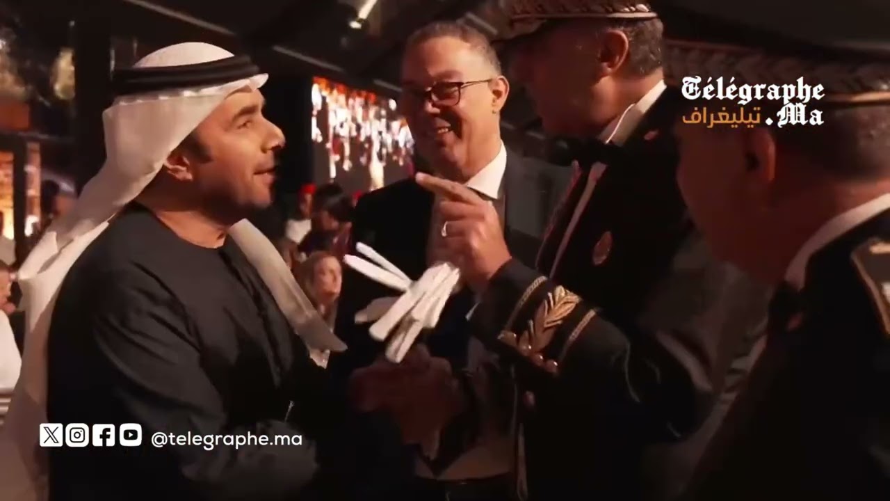 بالفيديو.. حفل عشاء مميز يحتفي بممثلي الدول والمنظمات خلال اجتماع الإنتربول بمراكش