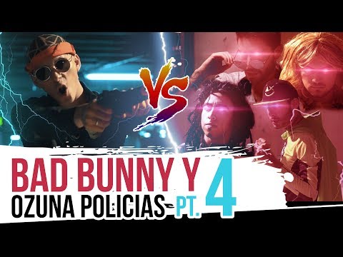 Si Ozuna y Bad Bunny fueran Policias Pt. 4 #ReggaetonerosEnAprietos Ep.11 - CRAX