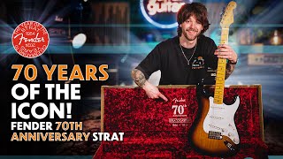 Video thumbnail for The Strat That Started It All! | Fender 70th Anniversary American Vintage II 1954 Stratocaster by GUITARGUITAR