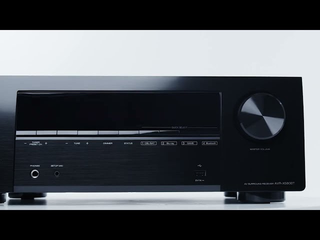 Vídeo relacionado con DENON AVR-X580BT Receptor AV UltraHD 8K de 5.2 Canales Bluetooth Dolby DTS-HD 70W Negro